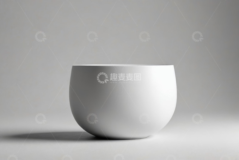 高清大图下载【趣麦麦图】白色碗特写静物素材