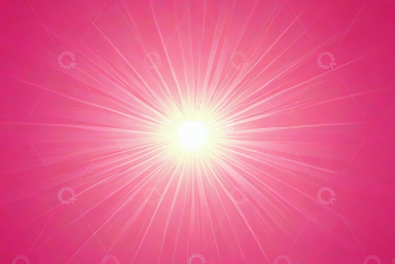 高清大图下载【趣麦麦图】粉色背景放射光效果
