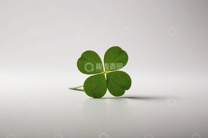 高清大图下载【趣麦麦图】四叶草特写