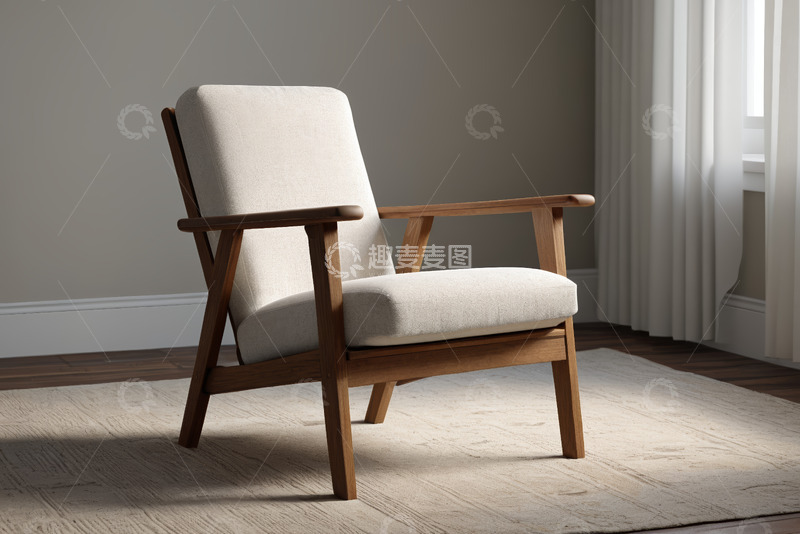 高清大图下载【趣麦麦图】室内现代舒适单人沙发
