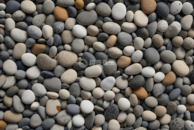 高清大图下载【趣麦麦图】鹅卵石纹理特写素材