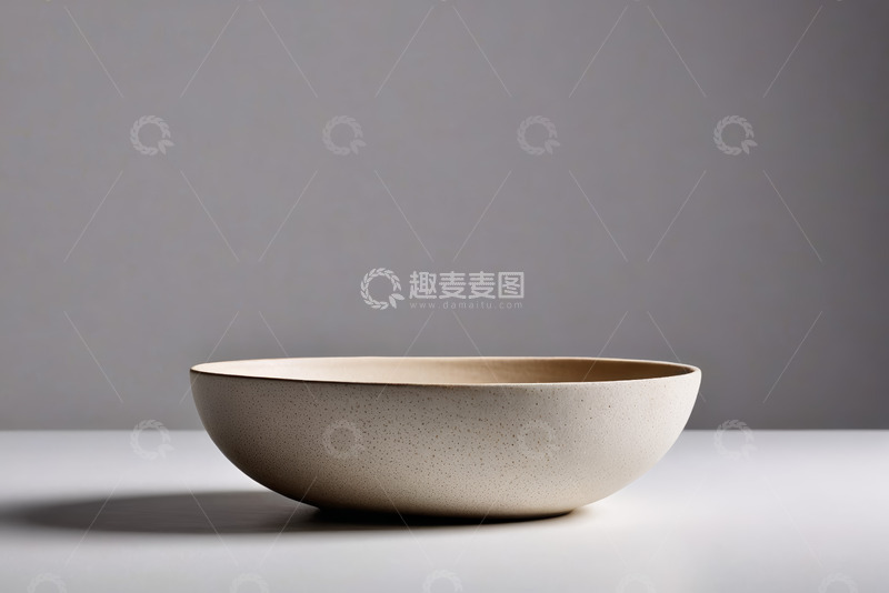 高清大图下载【趣麦麦图】浅色碗特写素材