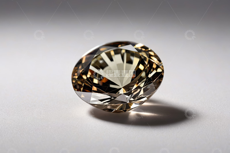 高清大图下载【趣麦麦图】椭圆形钻石特写