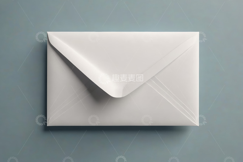 高清大图下载【趣麦麦图】白色信封特写素材