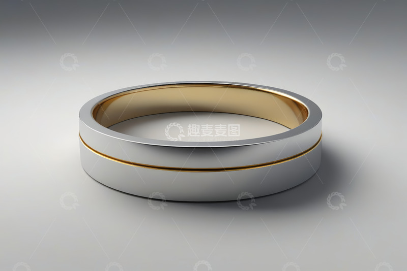高清大图下载【趣麦麦图】金属戒指产品特写