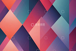 多彩几何图案背景