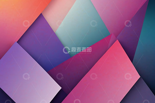 多彩几何图形背景