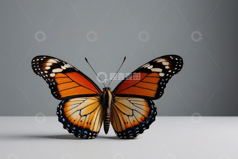 高清大图下载【趣麦麦图】蝴蝶特写素材