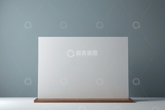 白色展板展示素材