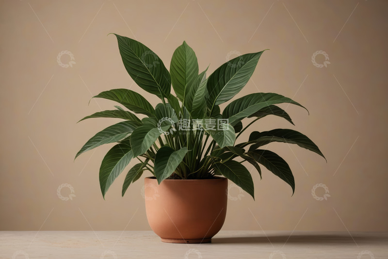 高清大图下载【趣麦麦图】室内绿植盆栽特写