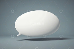 白色对话气泡素材