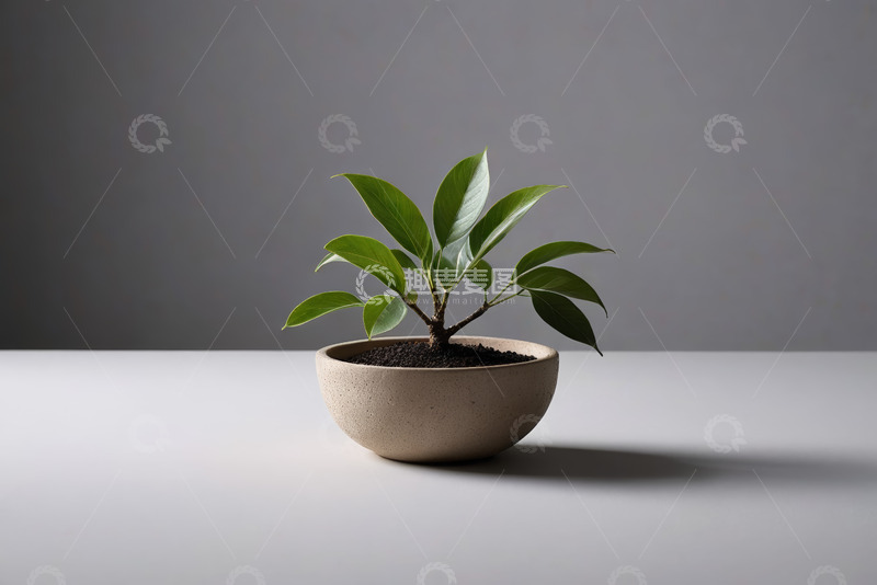 高清大图下载【趣麦麦图】盆栽绿植特写素材