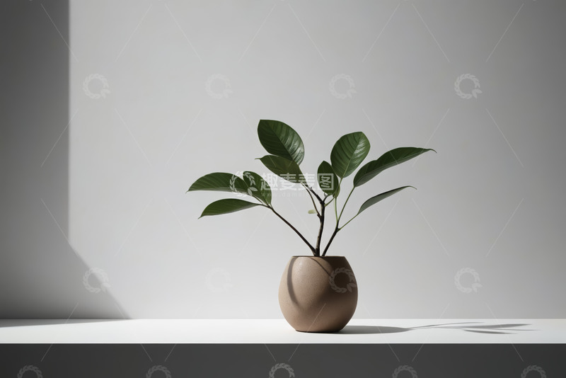 高清大图下载【趣麦麦图】室内绿植盆栽静物