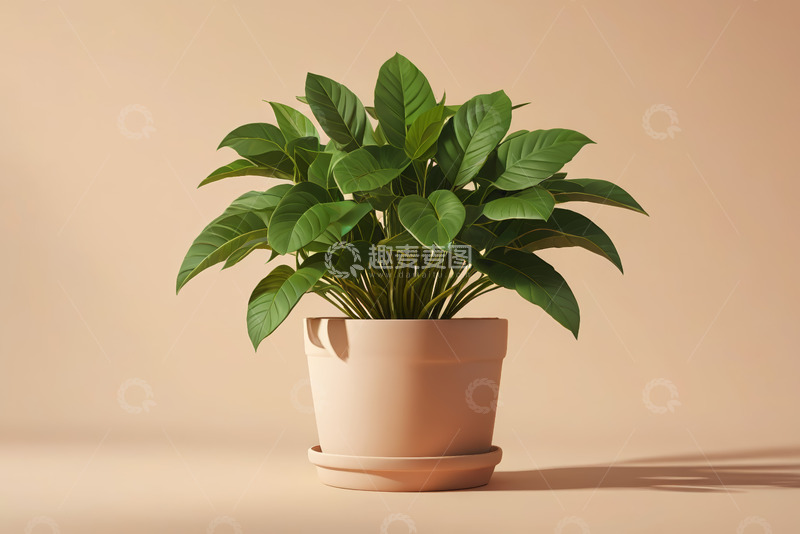 高清大图下载【趣麦麦图】室内盆栽绿植植物特写