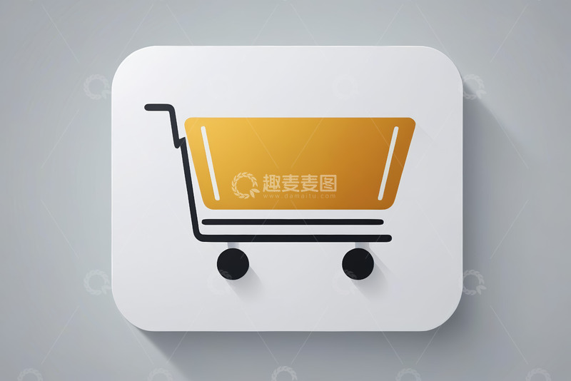 高清大图下载【趣麦麦图】购物车图标素材