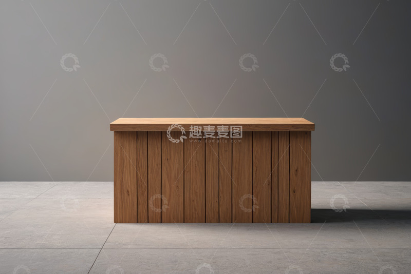 高清大图下载【趣麦麦图】现代木质桌子展示