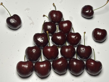 樱桃特写新鲜水果摄影