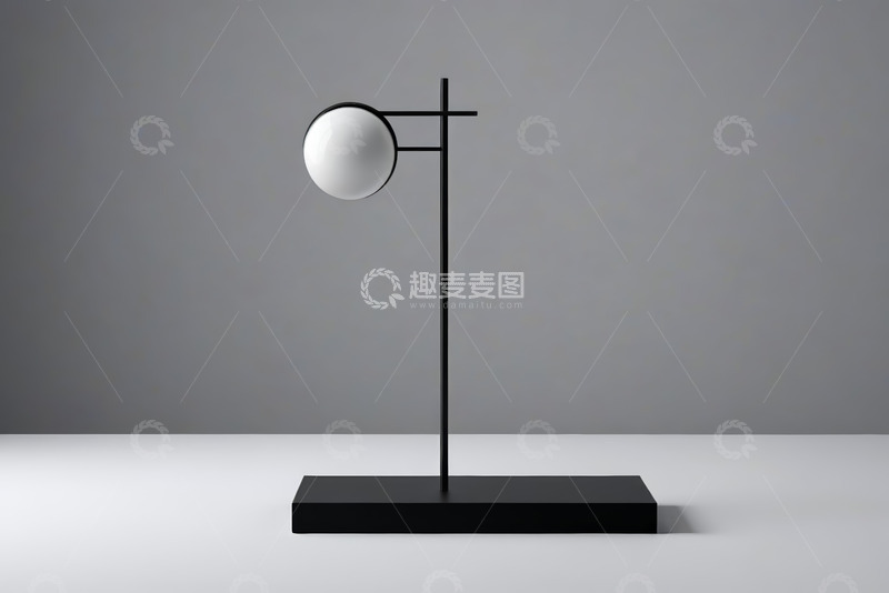高清大图下载【趣麦麦图】现代简约风格台灯展示