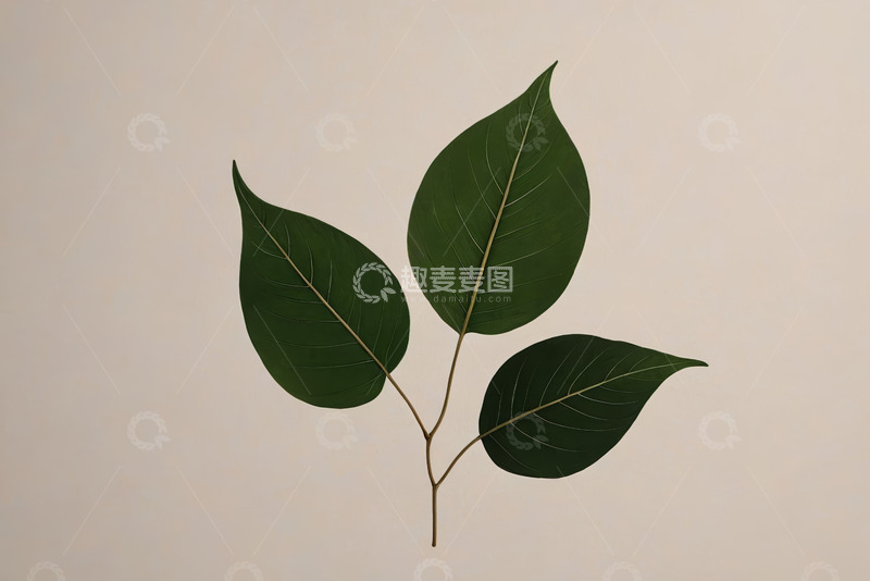 高清大图下载【趣麦麦图】绿叶特写自然植物素材