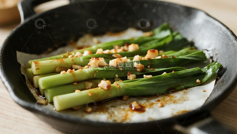 高清大图下载【趣麦麦图】美食烧烤之韭菜