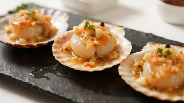 美食烧烤之扇贝