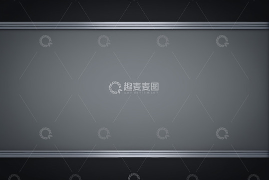 灰色背景带金属边框素材