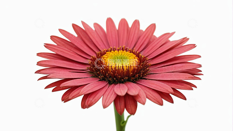 高清大图下载【趣麦麦图】单支粉色非洲菊特写