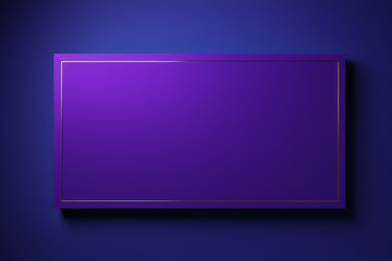 紫色边框背景板