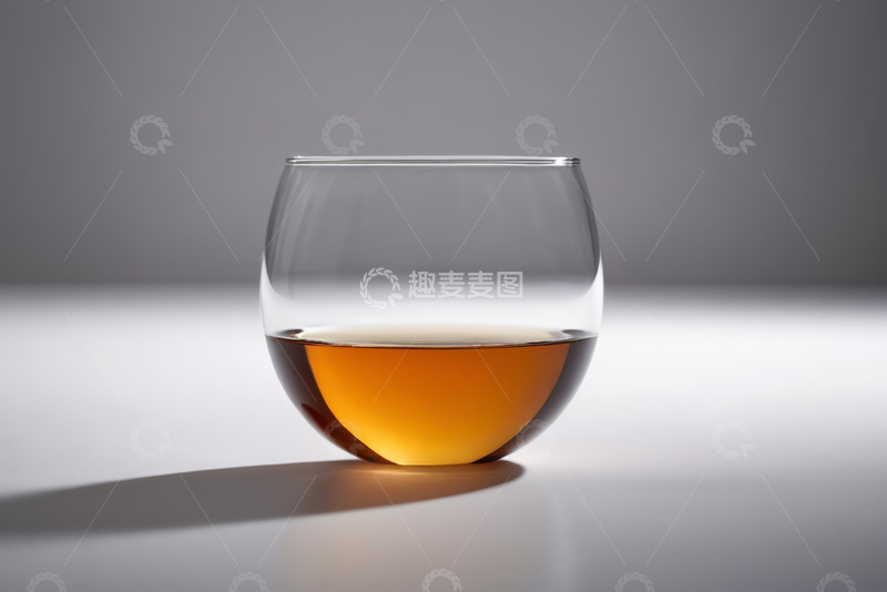 高清大图下载【趣麦麦图】装有液体的透明玻璃杯