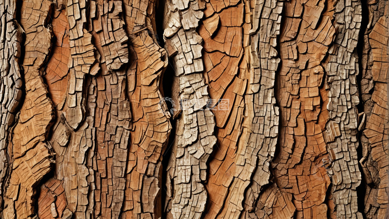 高清大图下载【趣麦麦图】树皮纹理特写素材