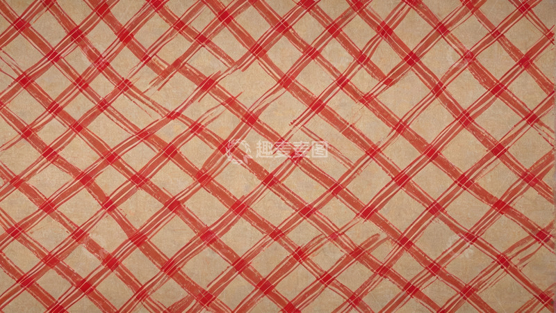 高清大图下载【趣麦麦图】红棕色格子纹理背景