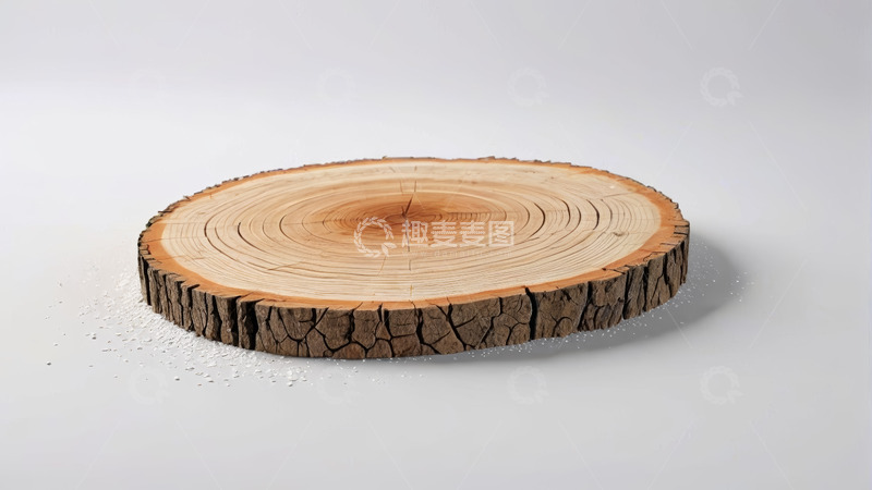 高清大图下载【趣麦麦图】树桩横截面特写素材