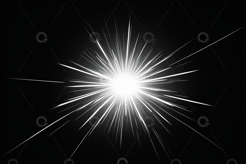 高清大图下载【趣麦麦图】黑色背景白色放射光效果