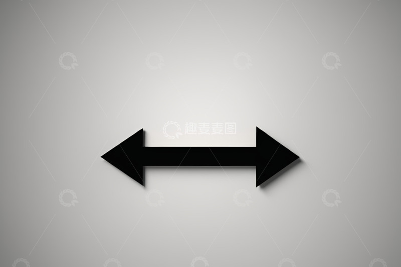 高清大图下载【趣麦麦图】双向箭头设计素材