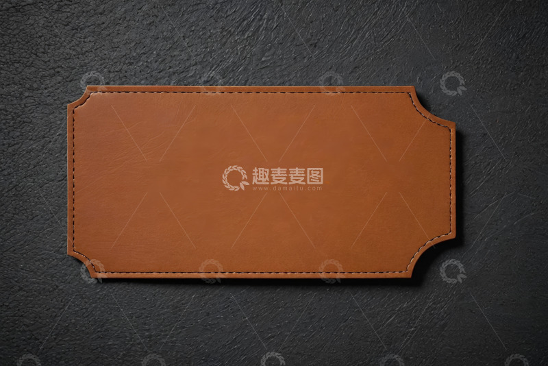 高清大图下载【趣麦麦图】棕色皮革制品特写