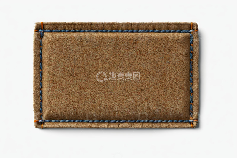 高清大图下载【趣麦麦图】棕色皮革钱包特写