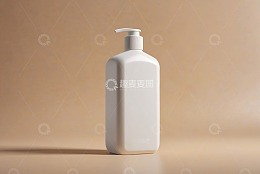 白色按压瓶产品展示