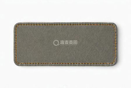 灰色皮革制品特写