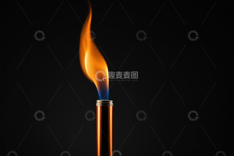 高清大图下载【趣麦麦图】燃烧火焰特写