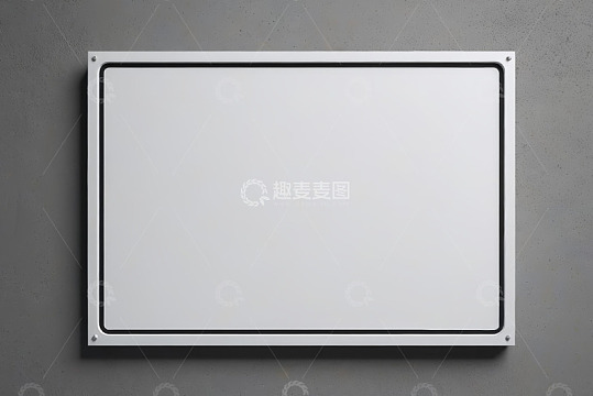 灰色背景白色空白板