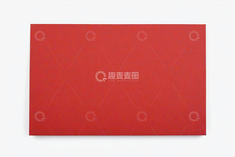白色背景上的红色平面素材