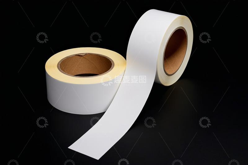 高清大图下载【趣麦麦图】白色胶带卷特写