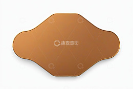 异形铜色金属盘静物