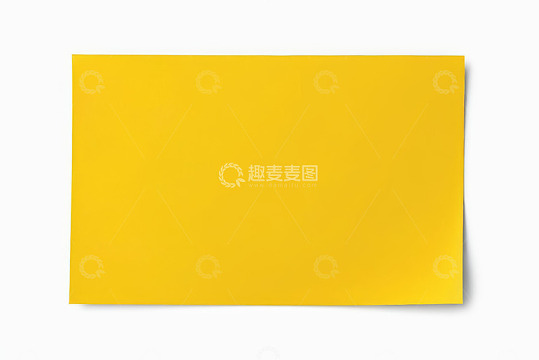 黄色纸张素材
