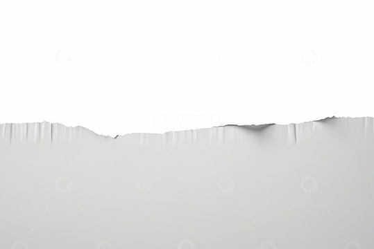 撕开的白色纸张纹理