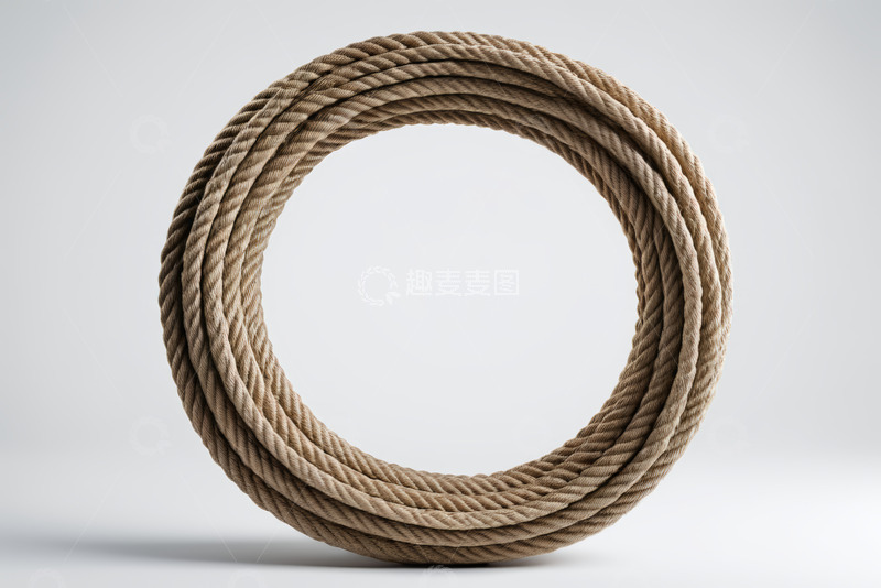 高清大图下载【趣麦麦图】盘绕的绳索特写