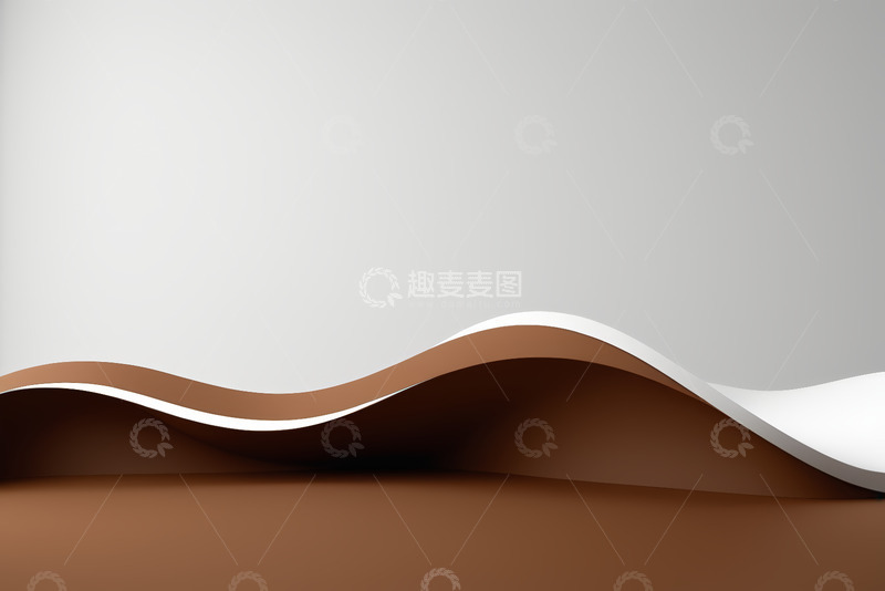 高清大图下载【趣麦麦图】简约波浪抽象背景