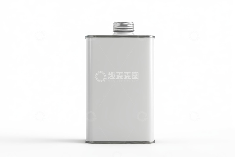 高清大图下载【趣麦麦图】白色金属容器特写