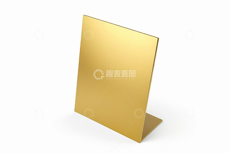 金色立牌展示板