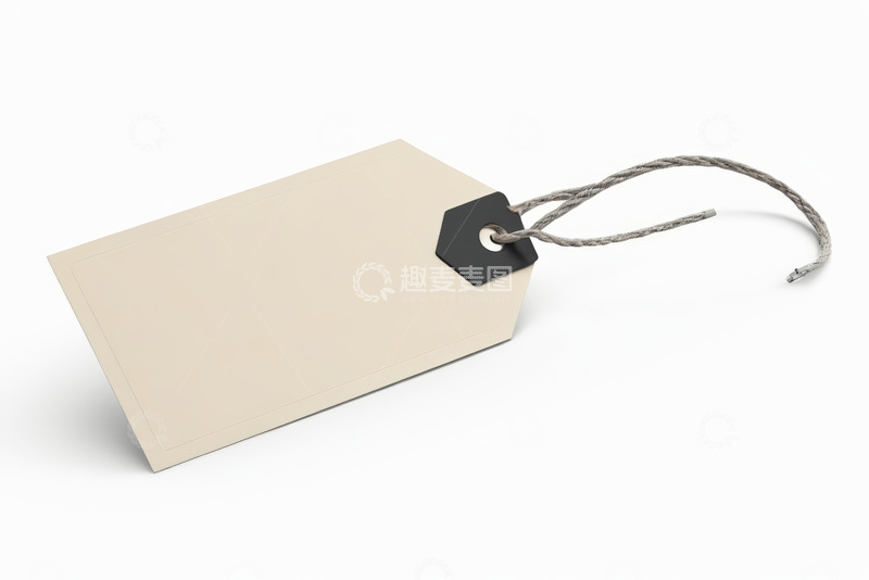 高清大图下载【趣麦麦图】空白吊牌标签